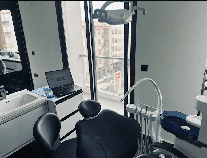 Fauteuil de soin, vue rapprochée